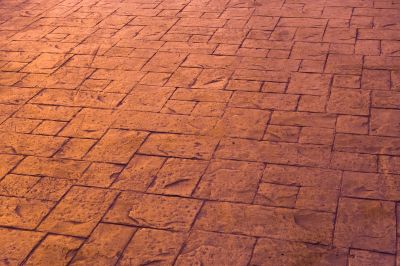 Stamped Concrete Driveway Design