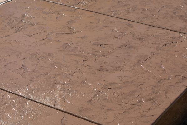 Concrete Patio Staining in Aiken