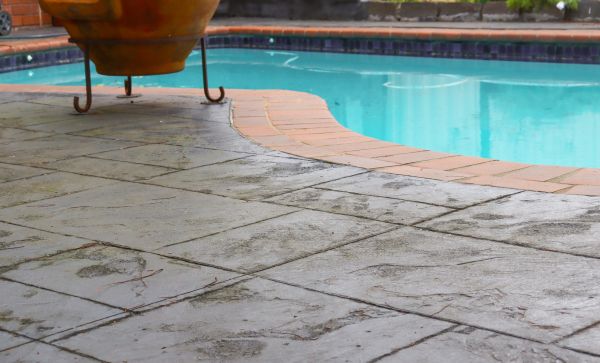 Stamped Patio Construction in Aiken